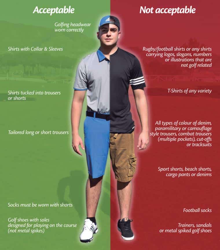 golf dress with shorts