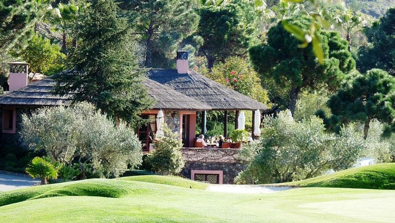 Existing Club house at Marbella Golf Club Resort.